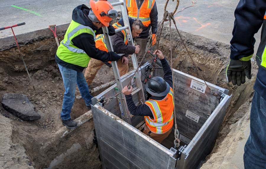 Picture of Sewer Repair Activity for Webpage
